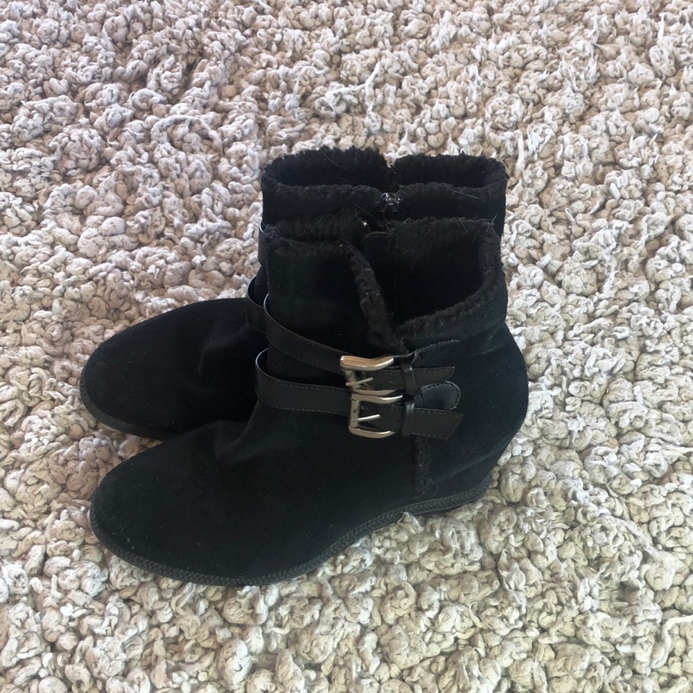 Black booties